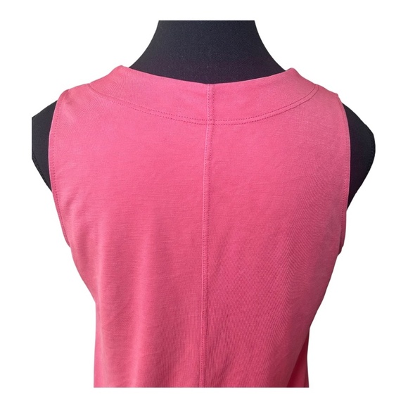 FIG Pink Women's Dress, Made In Canada, Excellent Condition, Size Small, V Neck - Picture 6 of 7